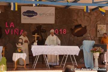 Misa y procesión religiosa en La Viña (Foto Francisco Javier Santana)